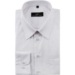 Koszula LORENZO 012. Białe koszule męskie Giacomo Conti, m, bez wzorów, z tkaniny, eleganckie, z klasycznym kołnierzykiem, z długim rękawem. Za 99,00 zł.