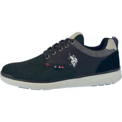 U.S. POLO ASSN. tenisówki męskie Verter 1, 41 czarne. Czarne trampki męskie U.S. Polo Assn., bez wzorów, bez zapięcia. Za 339,00 zł.