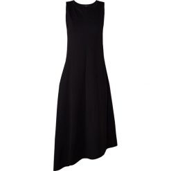WEEKEND MaxMara ANGELO Długa sukienka schwarz. Czarne długie sukienki marki WEEKEND MaxMara, m, z bawełny, z długim rękawem. Za 789,00 zł.