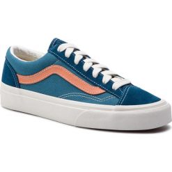 Tenisówki VANS - Style 36 VN0A3DZ3VTD1 (Vintage Sport) Sailor Bl. Niebieskie półbuty damskie Vans, bez wzorów, ze skóry, bez zapięcia. W wyprzedaży za 239,00 zł.