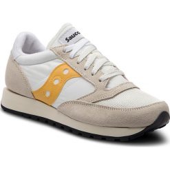 Sneakersy SAUCONY - Jazz Original Vintage S70368-36 Cement/Yellow. Brązowe półbuty męskie Saucony, bez zapięcia. W wyprzedaży za 249,00 zł.