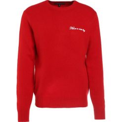 Swetry klasyczne męskie: rag & bone Sweter red