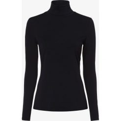Esprit Casual - Damska koszulka z długim rękawem, niebieski. Niebieskie koszulki damskie s, casualowe, z golfem. Za 69,95 zł.