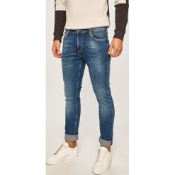 Mustang - Jeansy Vegas. Niebieskie jeansy męskie Mustang, bez wzorów. Za 299,90 zł.