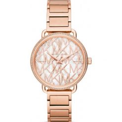 Zegarek MICHAEL KORS - Portia MK3887 Rose Gold/Rose Gold. Czerwone zegarki damskie Michael Kors. Za 1295,00 zł.