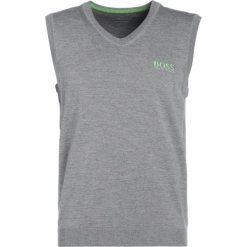 BOSS ATHLEISURE VILY PRO Sweter light/pastel grey. Szare bez kategorii BOSS Athleisure, s, z wełny, sportowe. W wyprzedaży za 376,35 zł.