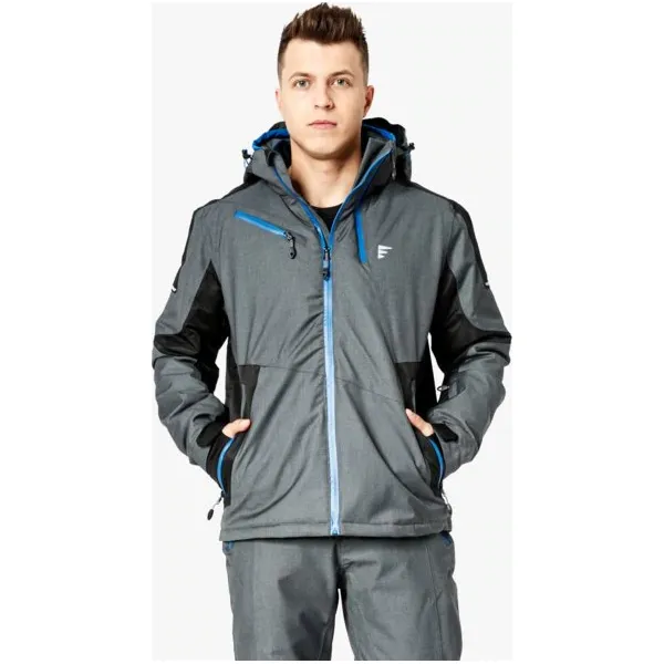 Feewear Kurtka Icefield , szary, rozmiar XXL. Szare kurtki męskie Feewear, na zimę, xxl, bez wzorów, z materiału, bez kaptura. W wyprzedaży za 199,99 zł.
