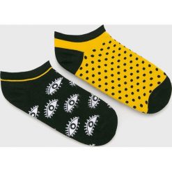 Medicine - Stopki Basic (2 pack). Szare skarpetki damskie MEDICINE, bez wzorów, z elastanu. Za 19,90 zł.
