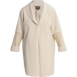Płaszcze męskie: New Look Curves SHEARLING CHUCK ON Płaszcz zimowy cream
