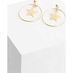 Złote Kolczyki Embellished. Żółte kolczyki damskie other, złote, na sztyftcie. Za 19,99 zł.