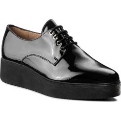 Creepersy damskie: Półbuty UNISA – Caler F17 Pa Black Patent