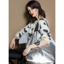 Dwustronna Torba TWIN Platinum. Szare torebki klasyczne damskie marki Pakamera, ze skóry ekologicznej. Za 229,00 zł.