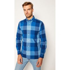 Koszula TOMMY HILFIGER Houndstooth Check MW0MW13938. Niebieskie koszule męskie TOMMY HILFIGER, s, bez wzorów, casualowe, bez kołnierzyka, bez rękawów. Za 399,00 zł.
