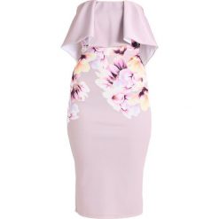 Sukienki hiszpanki: True Violet ROME FRILL DETAIL DRESS Sukienka etui lilac