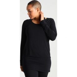 YOGA CURVES Bluzka z długim rękawem black. Czarne topy sportowe damskie marki YOGA CURVES, z elastanu, sportowe, z długim rękawem. Za 199,00 zł.