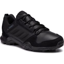 Buty adidas - Terrex Ax3 Lea EE9444 Cblack/Cblack/Grefiv. Czarne trapery męskie Adidas, ze skóry. W wyprzedaży za 309,00 zł.