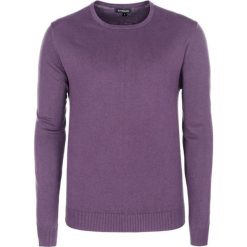 Swetry klasyczne męskie: Sweter w kolorze fioletowym