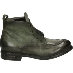 Botki męskie - 319203 MUSCHI. Szare botki męskie marki Venezia, ze skóry. Za 499,00 zł.