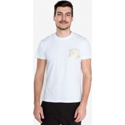 Versace Jeans Couture Koszulka Biały. Białe podkoszulki męskie Versace Jeans Couture, xl, z nadrukiem, z elastanu, bez kołnierzyka, z krótkim rękawem, krótkie. Za 335,95 zł.