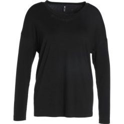 Bluzki damskie: Onzie BRAID BACK Bluzka z długim rękawem black