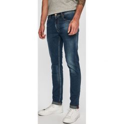Diesel - Jeansy. Niebieskie jeansy męskie Diesel, bez wzorów. W wyprzedaży za 569,90 zł.