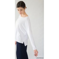 Koszulka 'LONG HAIKU'. Szare bluzki z odkrytymi ramionami Pakamera, z dzianiny. Za 120,00 zł.