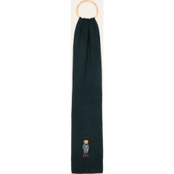 Polo Ralph Lauren - Szalik. Niebieskie szaliki męskie Polo Ralph Lauren, bez wzorów, z wełny. W wyprzedaży za 169,90 zł.