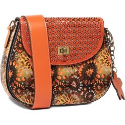 Torebka LAURA VITA - HM028-3H Orange. Pomarańczowe listonoszki damskie LAURA VITA, na imprezę, bez wzorów, ze skóry ekologicznej, bez dodatków. Za 369,00 zł.