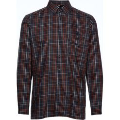 Koszula - Modern fit - w kolorze czarno-pomarańczowym. Pomarańczowe koszule męskie Marvelis, m, w kratkę, z bawełny. W wyprzedaży za 78,95 zł.