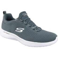 Skechers Dynamight 58360-GRY. Szare buty sportowe męskie Skechers, z tkaniny, bez zapięcia. W wyprzedaży za 199,99 zł.