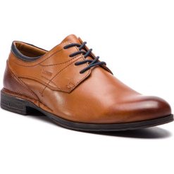 Półbuty LASOCKI FOR MEN MI07-A681-A542-07. Czarne półbuty męskie Lasocki For Men, bez wzorów, ze skóry, bez zapięcia. Za 199,99 zł.