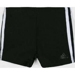 Adidas Performance - Kąpielówki dziecięce 104-176 cm. Czarne kąpielówki chłopięce adidas Performance, bez wzorów, z elastanu. W wyprzedaży za 79,90 zł.