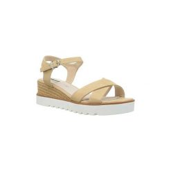 Espadryle MTNG SANDALIA MUJER. Brązowe espadryle damskie mtng, bez wzorów, bez obcasa. Za 168,24 zł.