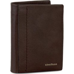 Duży Portfel Męski STRELLSON - Walker 4010001796 Dark Brown 702. Pomarańczowe portfele męskie marki Strellson, bez wzorów, ze skóry. Za 209,00 zł.