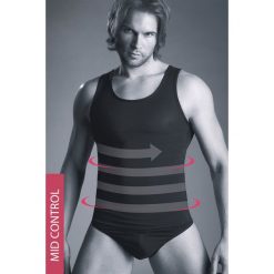 Męski modelujący podkoszulek Body Perfect 190. Szare podkoszulki męskie marki Astratex, m, z mikrofibry. Za 107,99 zł.