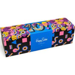 Happy Socks - Skarpety Year. Szare skarpetki męskie marki Happy Socks, z bawełny. W wyprzedaży za 319,90 zł.