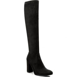 Buty zimowe damskie: Kozaki SZYDŁOWSKI - 1629 Czarna Laycra