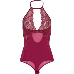 Body ze stringami: MUST HAVE bonprix czerwony wiśniowy. Fioletowe body damskie bonprix, w koronkowe wzory, z koronki. Za 64,99 zł.