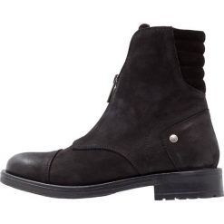 Botki damskie: DNA Footwear BV Botki kowbojki i motocyklowe black
