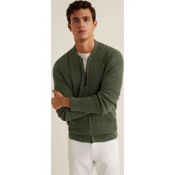 Mango Man - Sweter Thin. Szare kardigany damskie marki Mango Man, s, z bawełny. Za 199,90 zł.