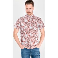 Pepe Jeans Hugh Koszula Czerwony Szary. Szare koszule męskie Pepe Jeans, m, bez wzorów, z bawełny, bez kołnierzyka, z krótkim rękawem. Za 292,95 zł.