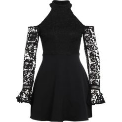 Sukienki: Missguided COLD SHOULDER SKATER Sukienka koktajlowa black