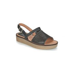 Sandały Kickers VICTORIETTE. Czarne sandały damskie Kickers. W wyprzedaży za 311,20 zł.