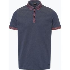 BOSS Casual - Męska koszulka polo – Punch, niebieski. Niebieskie koszulki męskie marki BOSS Casual, xl, bez wzorów, bez rękawów. Za 425,95 zł.