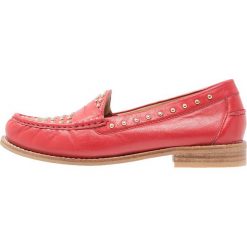 Creepersy damskie: Bronx Półbuty wsuwane bright red