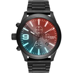 Zegarek DIESEL - Rasp Chrono 50MM DZ4447 Black/Black. Czarne zegarki męskie Diesel. Za 1059,00 zł.