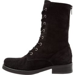 Buty zimowe damskie: Pavement ASTRID Kozaki sznurowane black