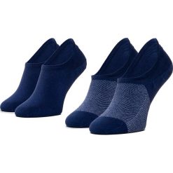 Zestaw 2 par niskich skarpet unisex TOMMY HILFIGER - 320224001 Bright Blue 004. Niebieskie skarpetki damskie TOMMY HILFIGER, bez wzorów, z elastanu. Za 39,00 zł.