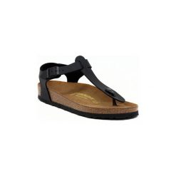 Sandały Birkenstock KAIRO SCHWARZ. Sandały damskie Birkenstock, bez wzorów, bez obcasa, bez zapięcia. Za 352,23 zł.
