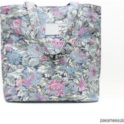 Torebka Frida Niebieska. Niebieskie torby damskie na zakupy marki Pakamera, z bawełny. Za 180,00 zł.